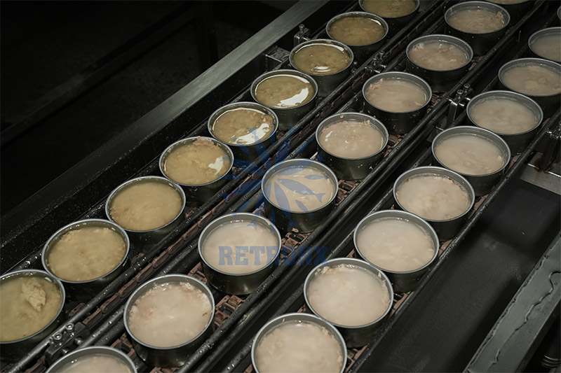 Zhejiang RetrOnx Foodstuff mostra a vida útil do atum enlatado