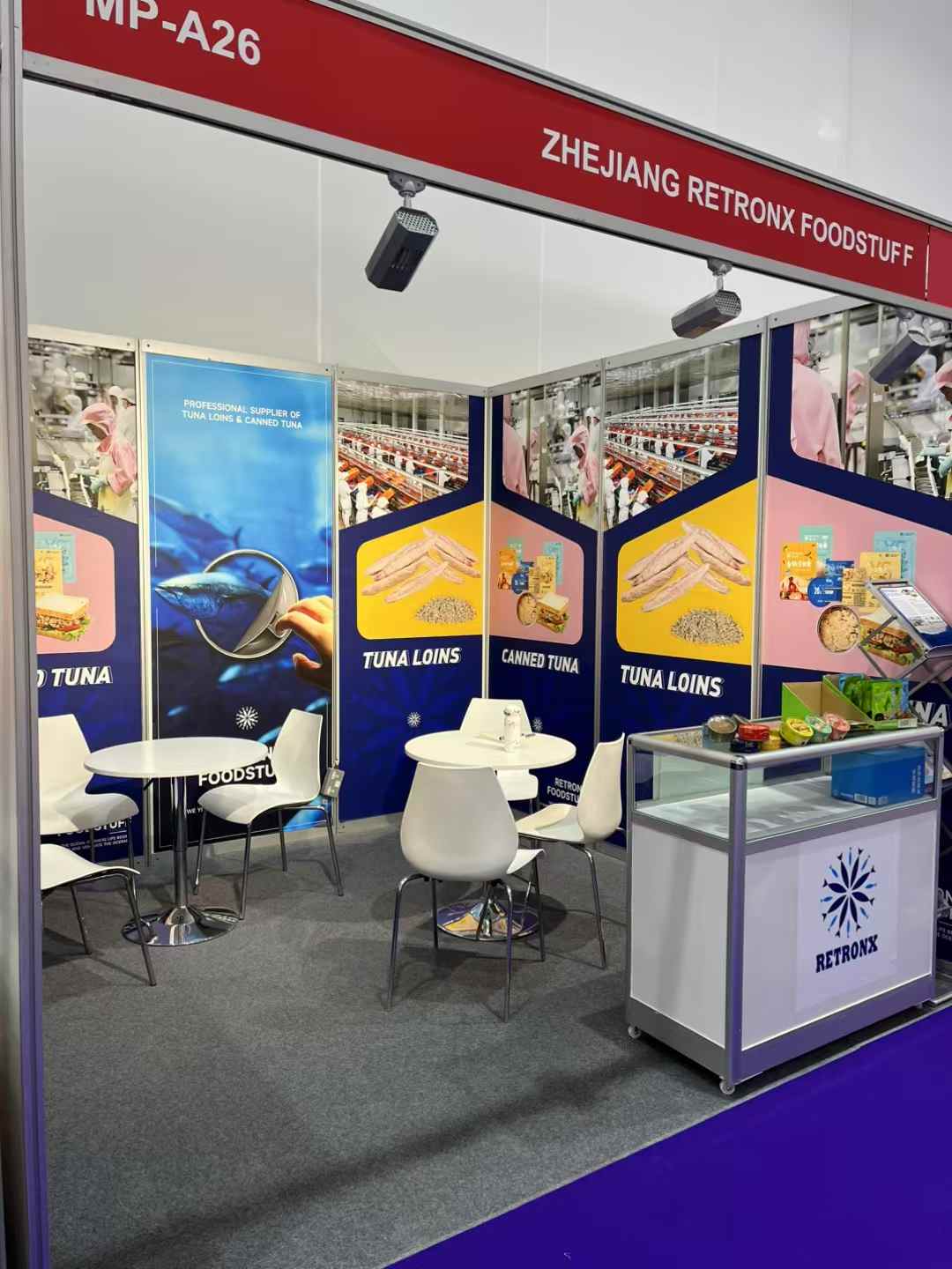 A Retronx Foodstuff participou da Feira de Comércio de Gulffood em Dubai - 2025/02/17
